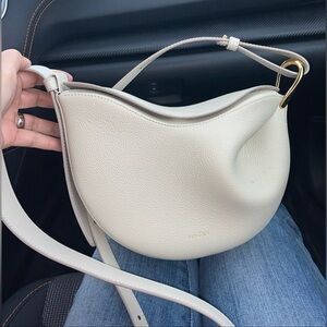 Polene Tonca Convertible Crossbody Bag in Chalk Like New